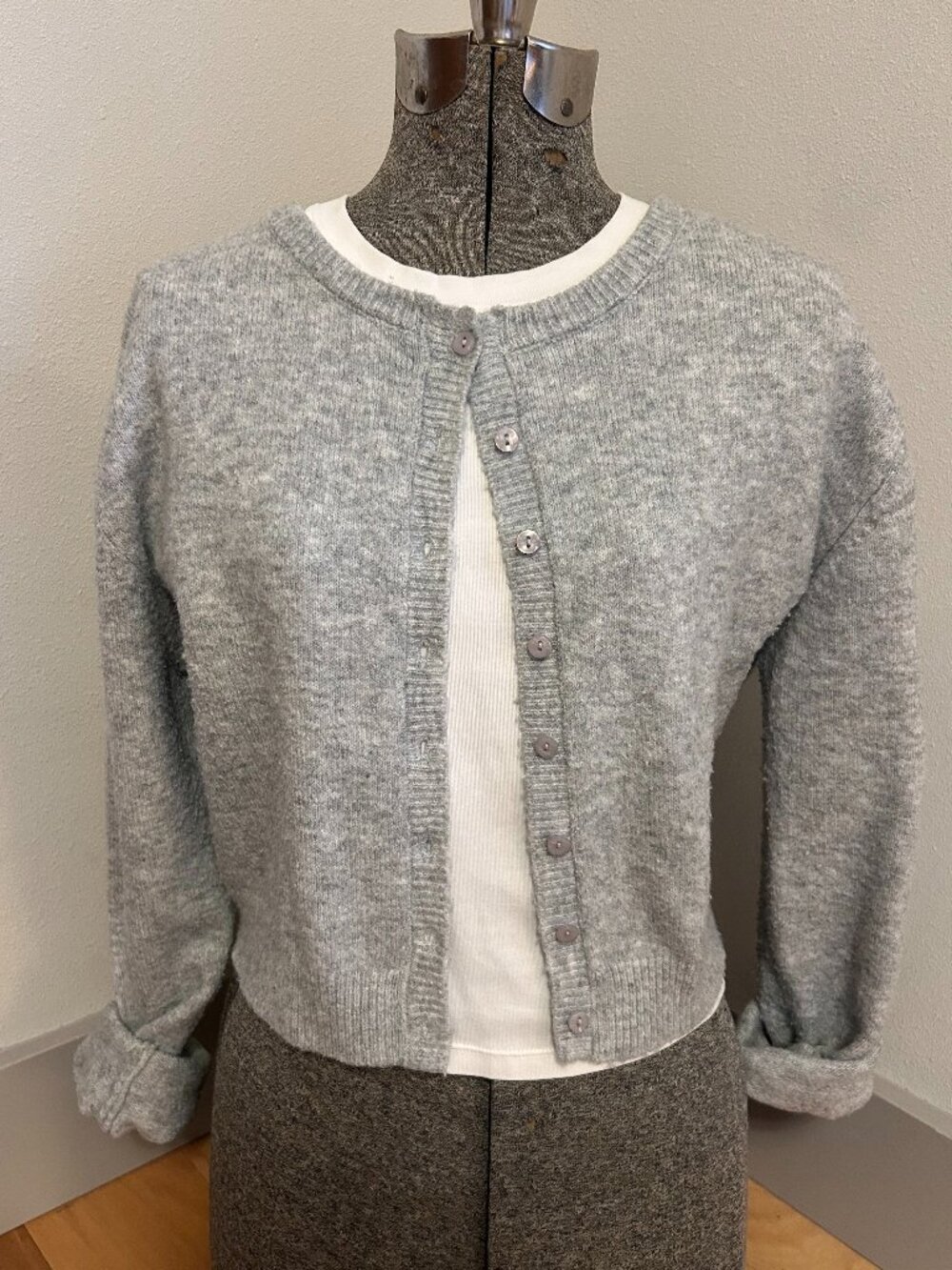 Garage Grey Cardigan